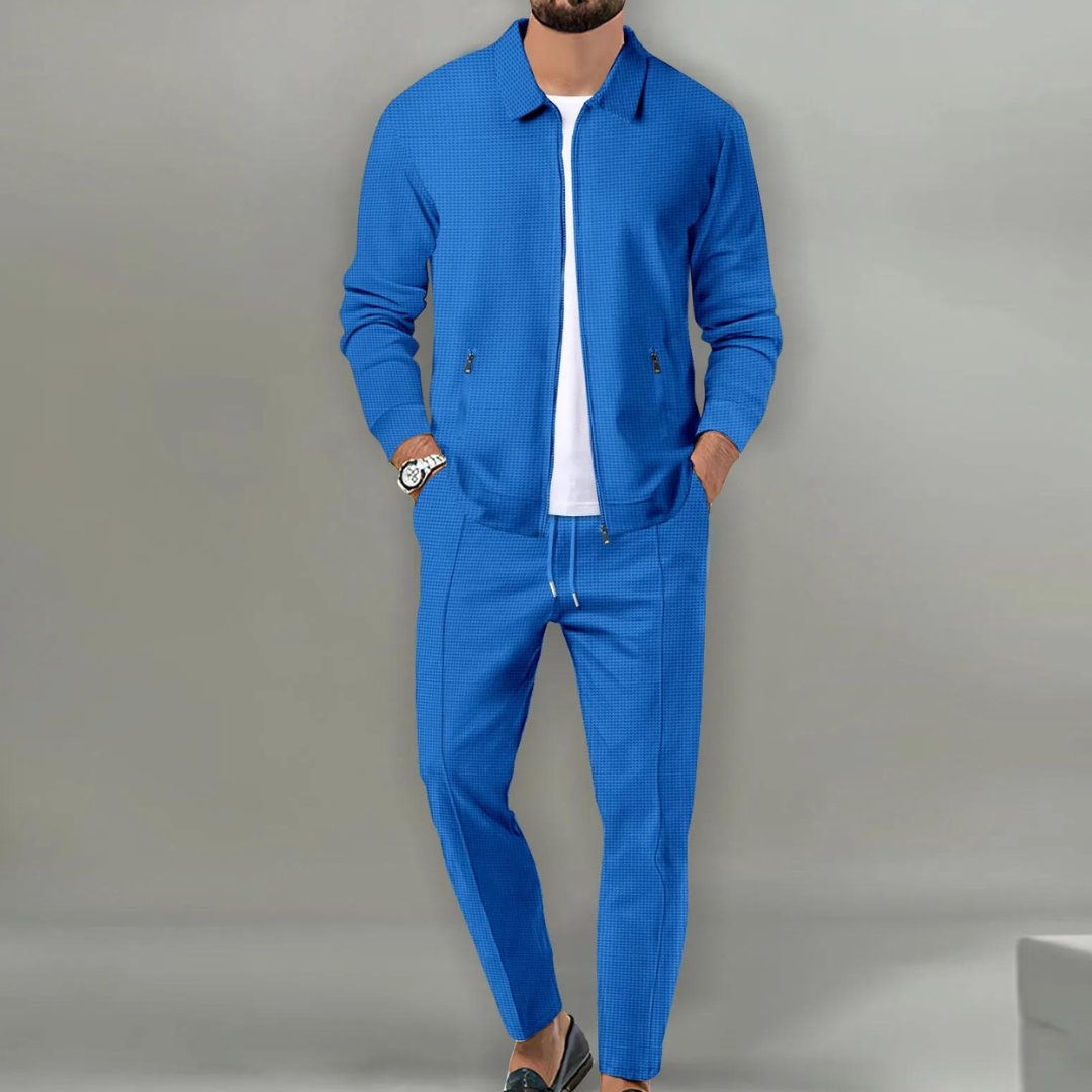 Aureliano | Herren Outfit mit Bomberjacke und elastischer Hose, bequem | Sportlich