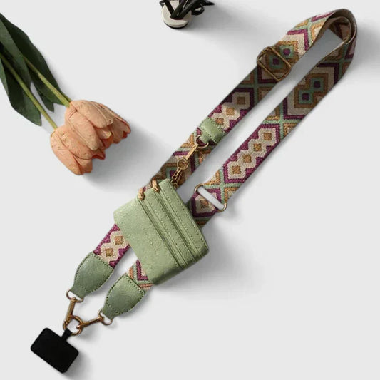 Mariselle | Bolso Bandolera Elegante Para Mujer Con Porta Teléfono | Refinado