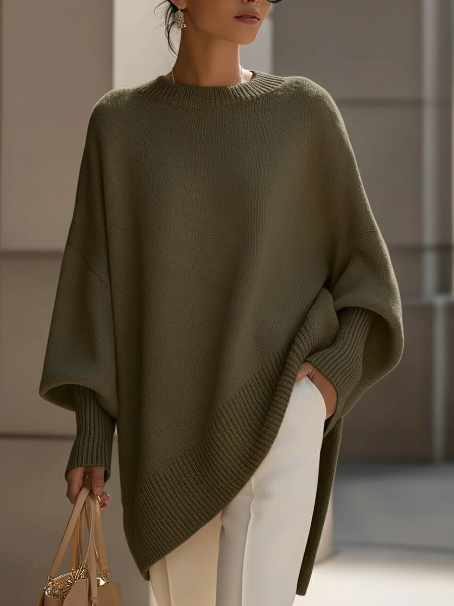 Palomares | Jersey oversize para mujer con mangas anchas suave y amplio | Cálido
