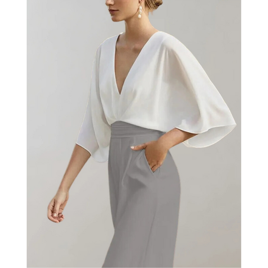 Celia | Mono de mujer con diseño ajustado y pantalones anchos