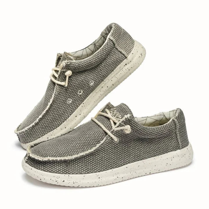 Raúl | Zapatos ligeros sin cordones con tejido de punto