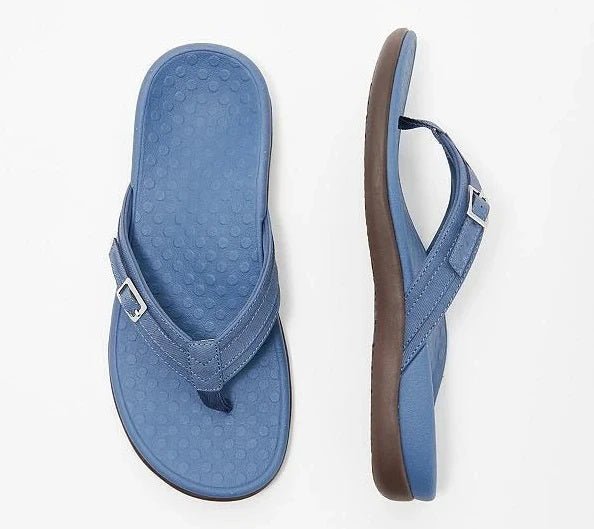 Julia | Chanclas ortopédicas con tira de hebilla ajustable