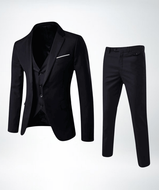 Teodoro | Traje de invierno de tres piezas formal elegante para hombre