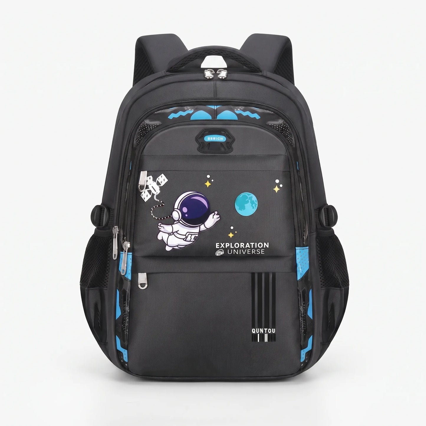 Neli | Sac à dos scolaire avec plusieurs compartiments et astronaute
