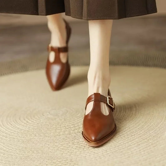 Mara | Zapatos de tacón puntiagudos elegantes