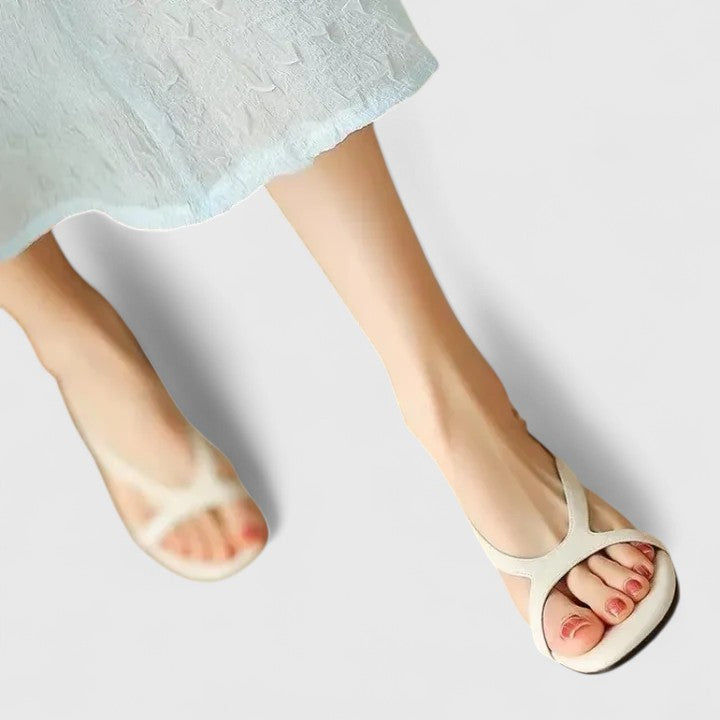 Viviana | sandalias ortopédicas con tira en T y diseño abierto