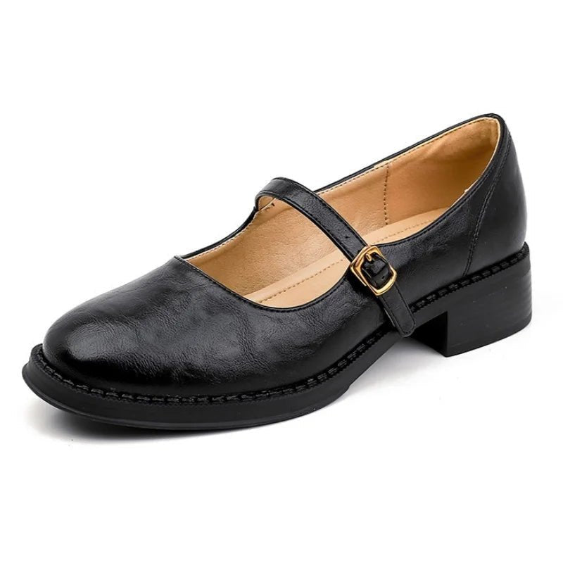 Rodriga | Mary Jane Ballerinas für Damen aus Leder mit Schnalle