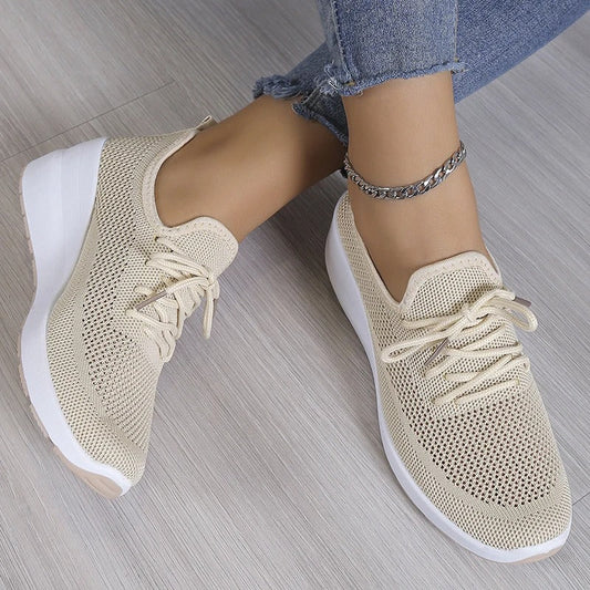 Velmira | Zapatillas para mujer con cordones y diseño cómodo y ligero
