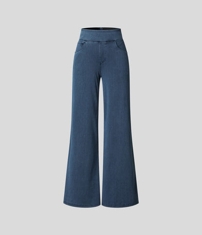 Estela | Pantalón con cintura alta y corte ancho diseño suelto
