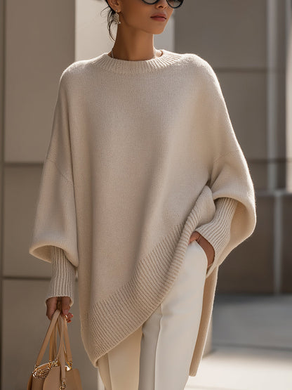 Palomares | Jersey oversize para mujer con mangas anchas suave y amplio | Cálido
