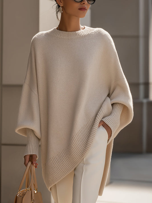 Palomares | Jersey oversize para mujer con mangas anchas suave y amplio | Cálido