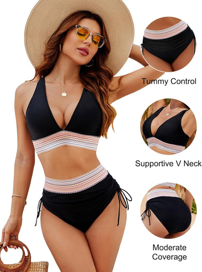 Carmen | Bikini with abdomen control and high waist