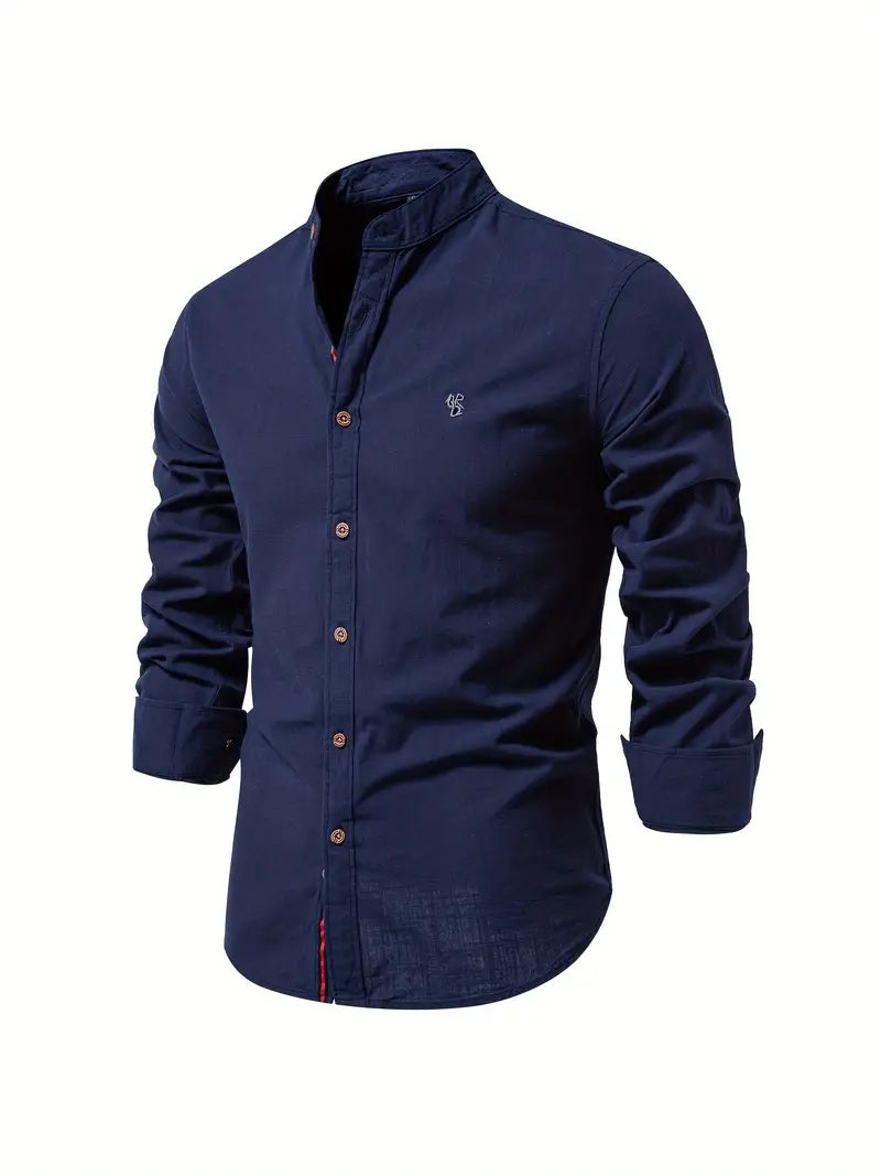 Alejandro | Camisa casual de hombre con botones para entretiempo