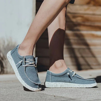 Raúl | Zapatos ligeros sin cordones con tejido de punto