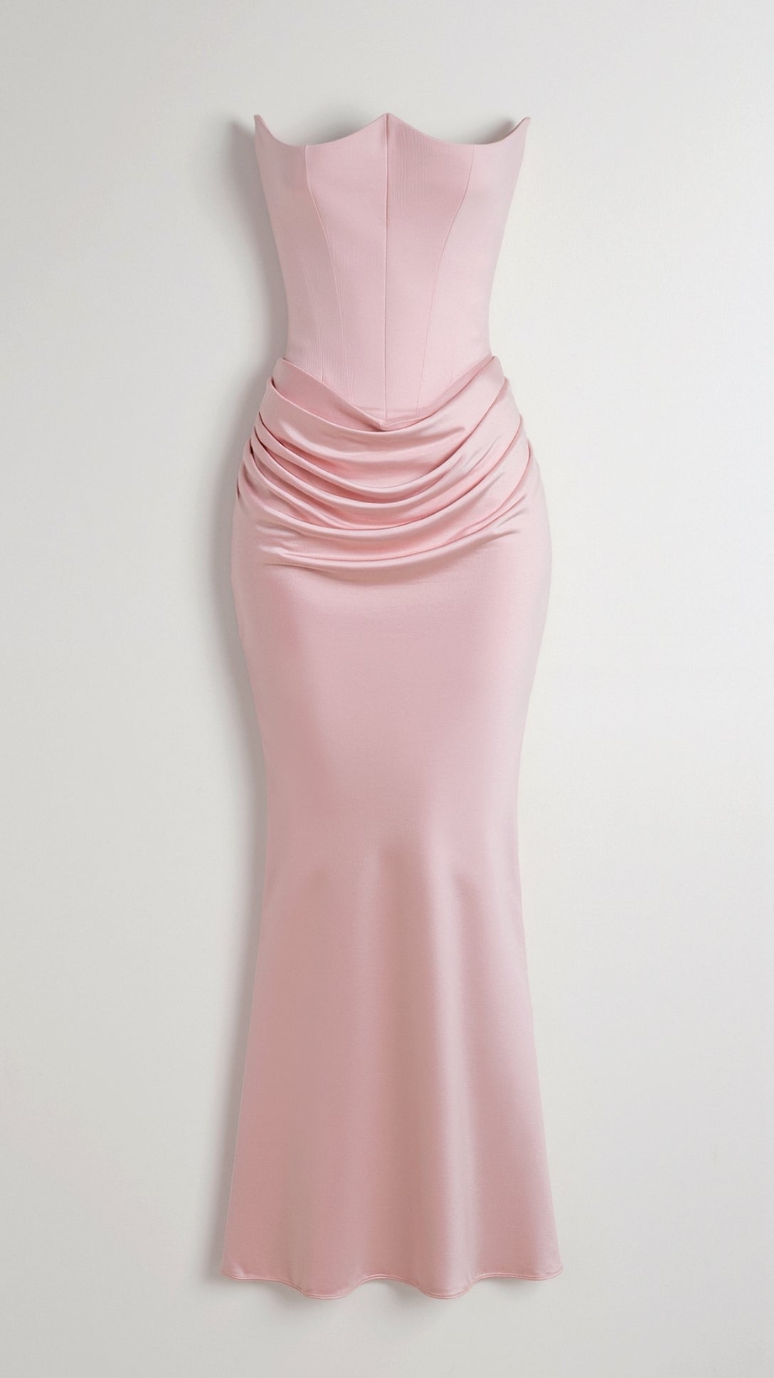 Florena | Vestido maxi de boda con silueta columna elegante para mujer