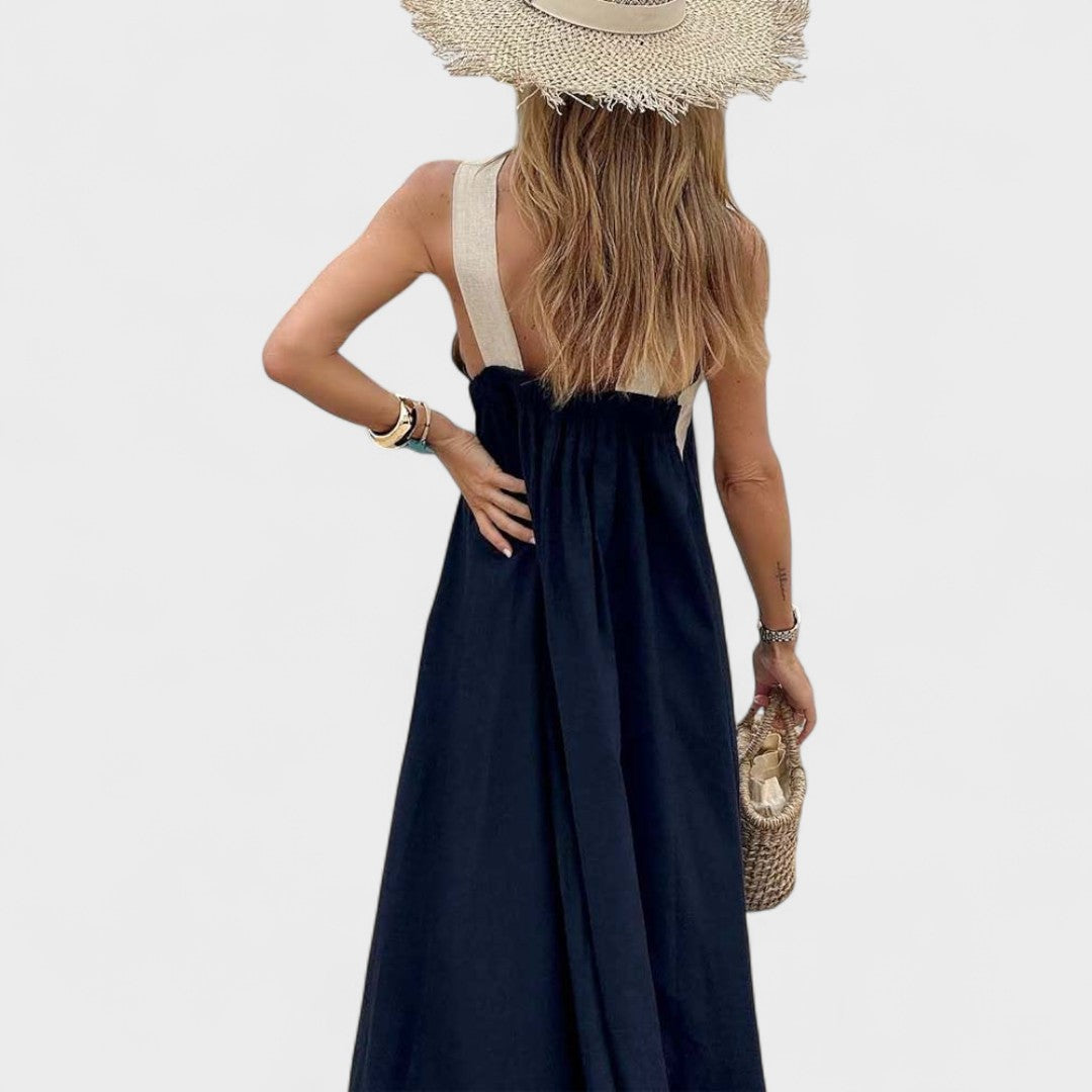 Fabiola | Elegant women's summer maxi dress