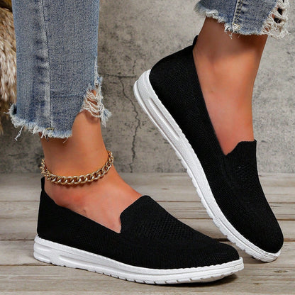 Claria | Zapatillas casual para mujer sin cordones con tejido transpirable