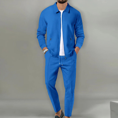Aureliano | Herren Outfit mit Bomberjacke und elastischer Hose, bequem | Sportlich  
