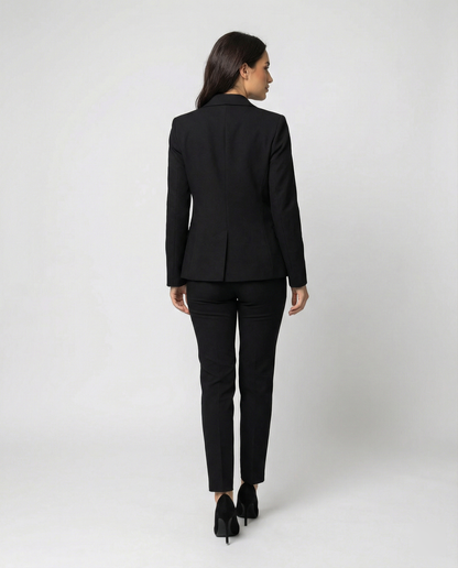 Lumeria | Conjunto de dos piezas para mujer con blazer y pantalón slim | Elegante