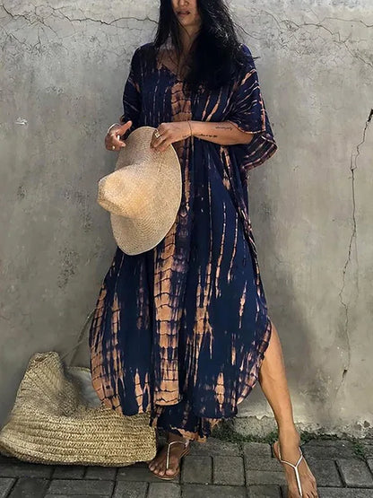 Katy | Women's Long Summer Kaftan Dress