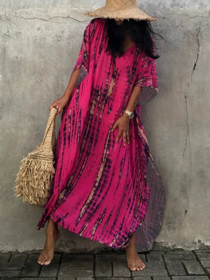 Katy | Women's Long Summer Kaftan Dress