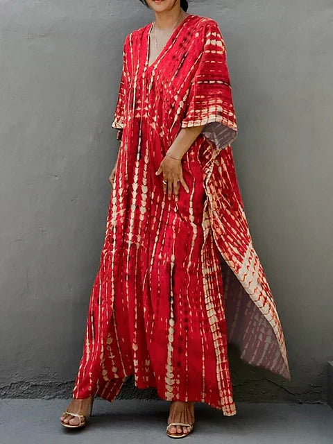 Katy | Women's Long Summer Kaftan Dress