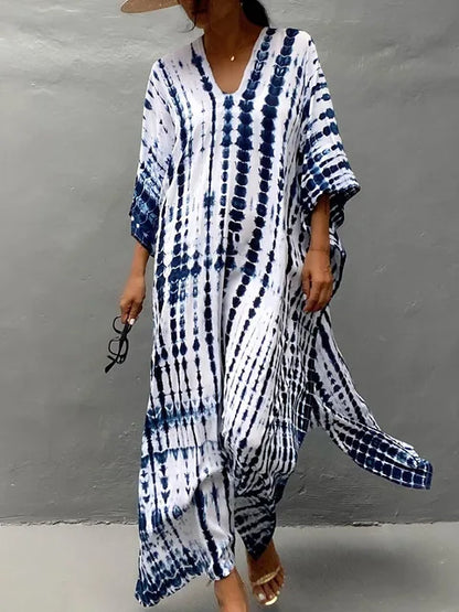 Katy | Women's Long Summer Kaftan Dress