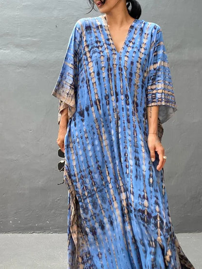 Katy | Women's Long Summer Kaftan Dress