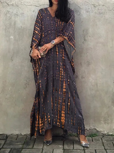 Katy | Women's Long Summer Kaftan Dress