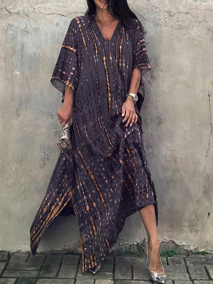 Katy | Women's Long Summer Kaftan Dress
