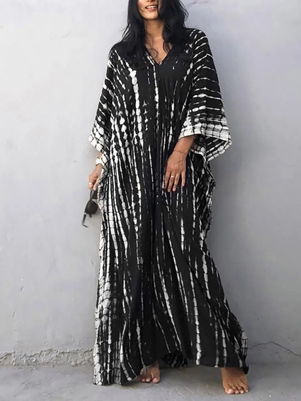Katy | Women's Long Summer Kaftan Dress