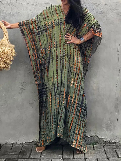 Katy | Women's Long Summer Kaftan Dress