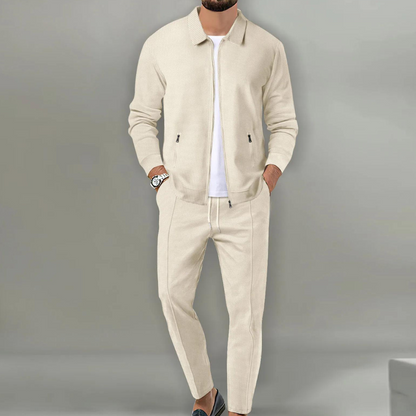 Aureliano | Herren Outfit mit Bomberjacke und elastischer Hose, bequem | Sportlich  