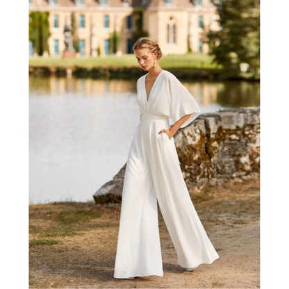Celia | Mono de mujer con diseño ajustado y pantalones anchos
