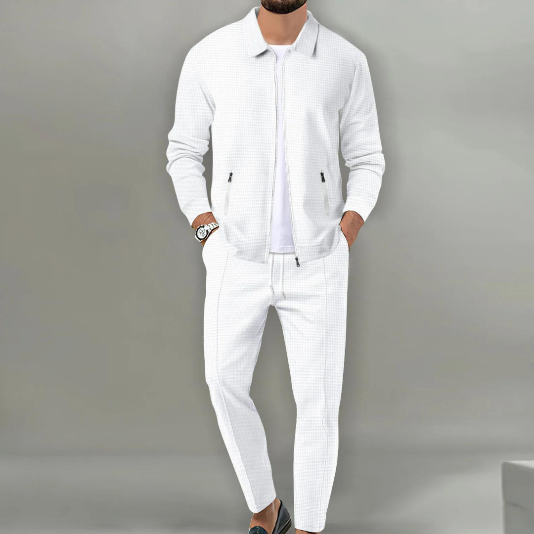 Aureliano | Herren Outfit mit Bomberjacke und elastischer Hose, bequem | Sportlich  