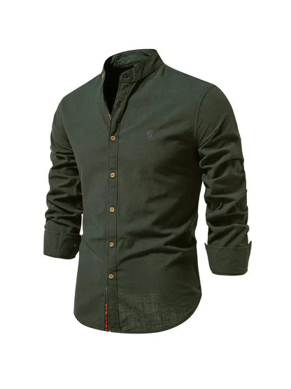 Alejandro | Camisa casual de hombre con botones para entretiempo