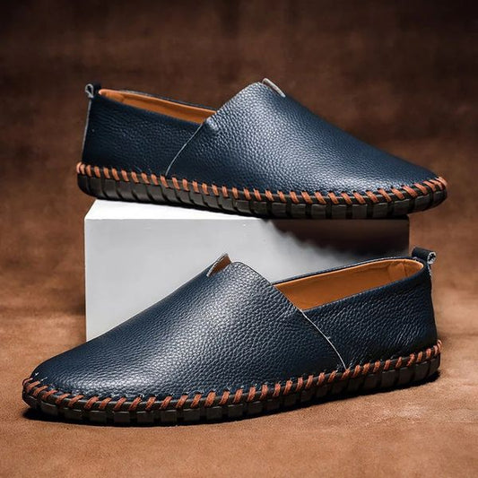Kairo | Mocasines para hombre sin cordones con costura visible
