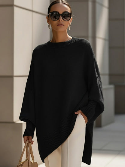 Palomares | Jersey oversize para mujer con mangas anchas suave y amplio | Cálido