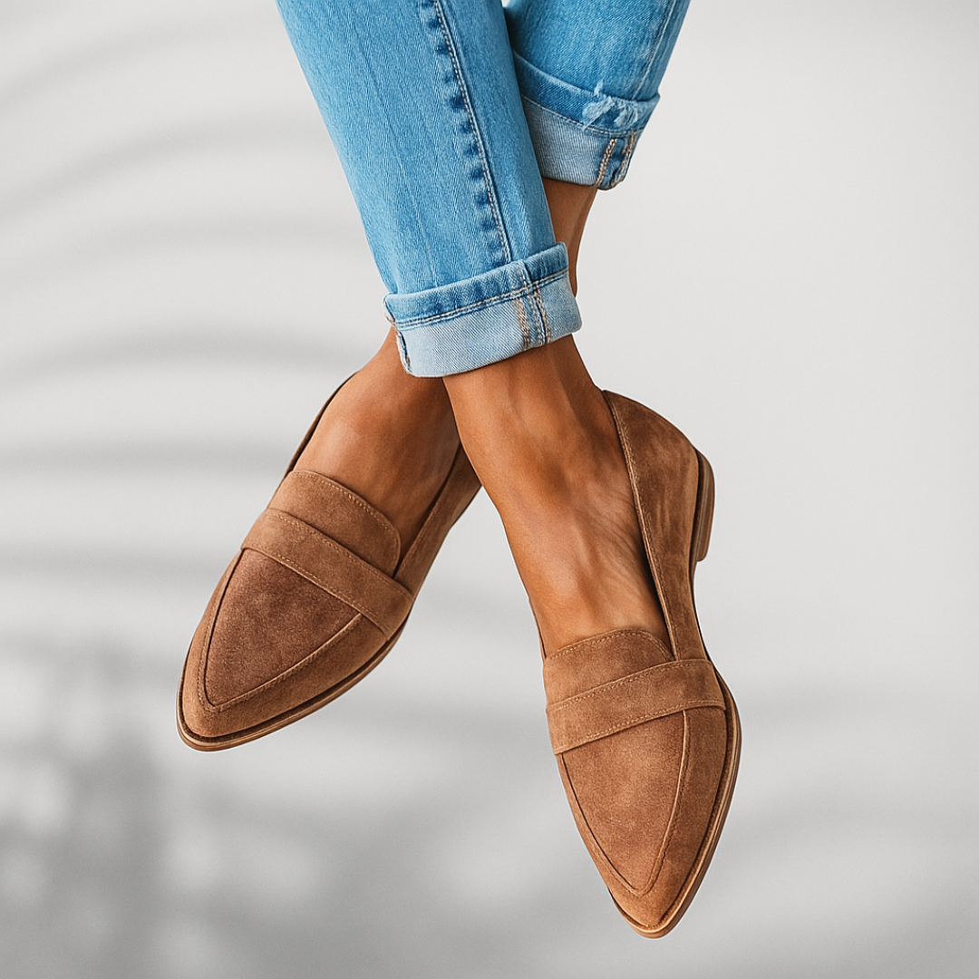 Dorela | Mocasines para mujer con diseño delgado y puntera fina