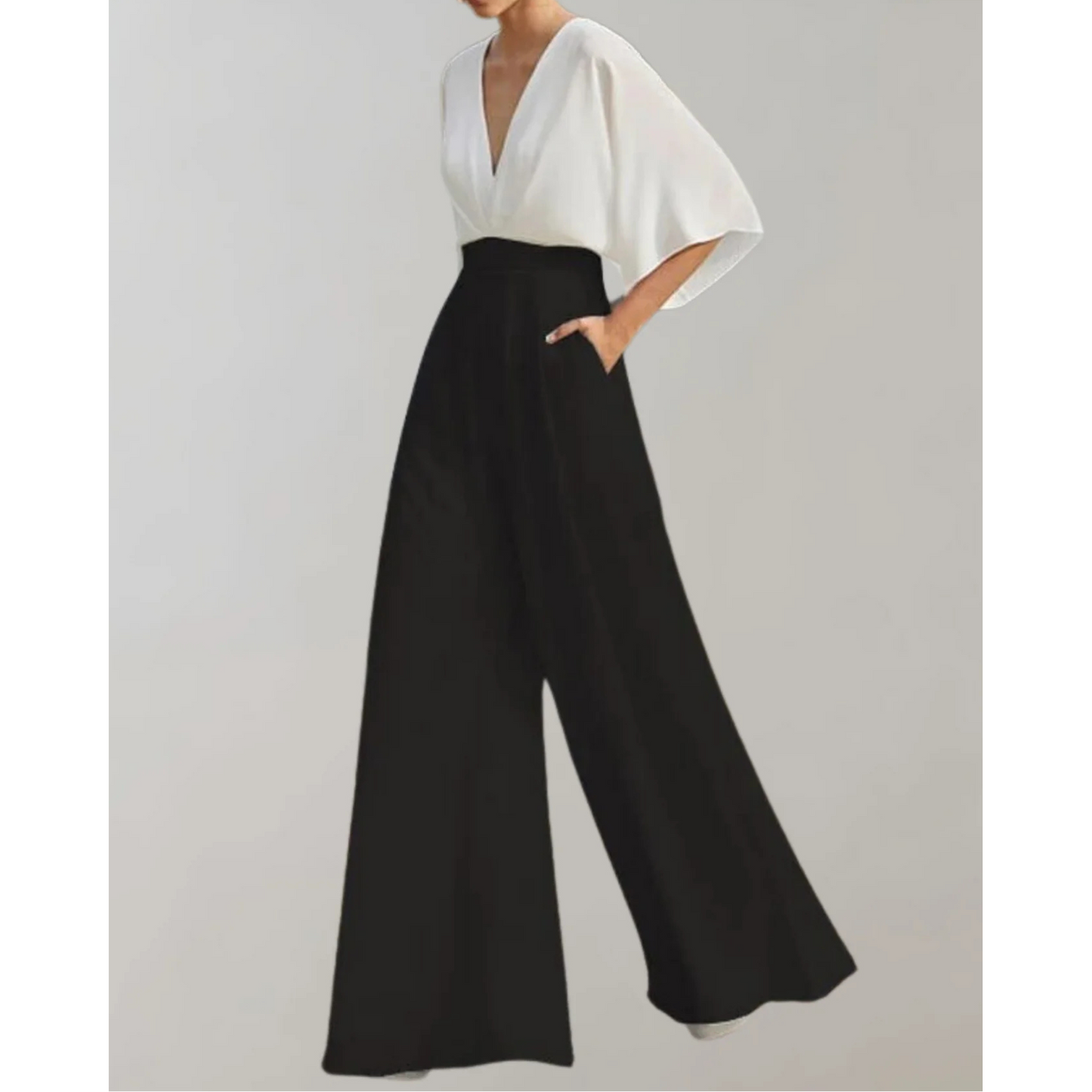 Celia | Mono de mujer con diseño ajustado y pantalones anchos