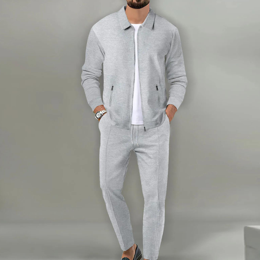 Aureliano | Herren Outfit mit Bomberjacke und elastischer Hose, bequem | Sportlich  