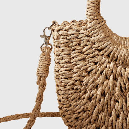 Elara | Bolso de mano de estilo natural para mujer | Orgánico