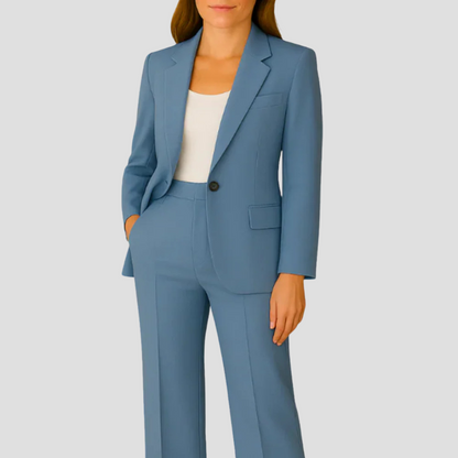 Celia | Conjunto para mujer con blazer y pantalón recto