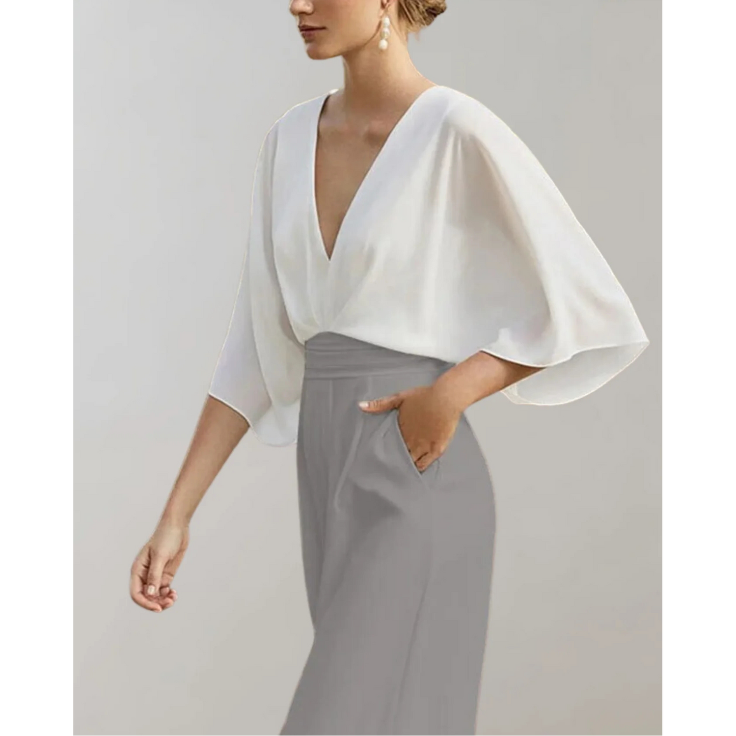 Celia | Mono de mujer con diseño ajustado y pantalones anchos