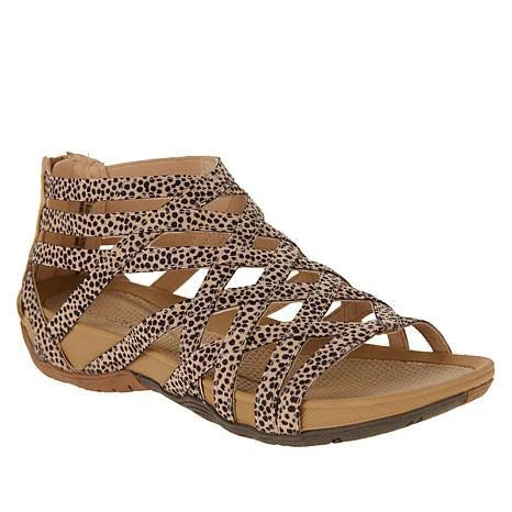 Alicia | Sandalias ortopédicas con tiras cruzadas y diseño abierto