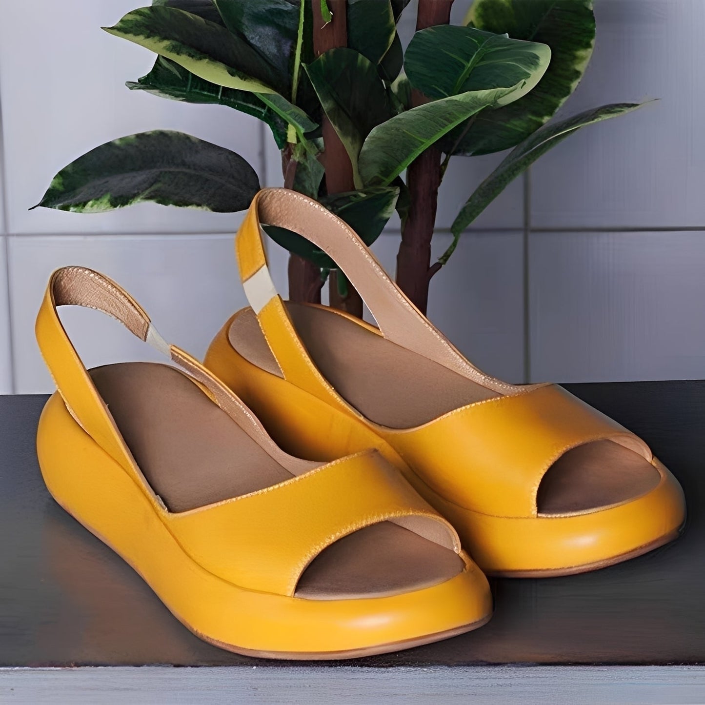 Elisa | Sandalias para mujer con suela plana y diseño abierto
