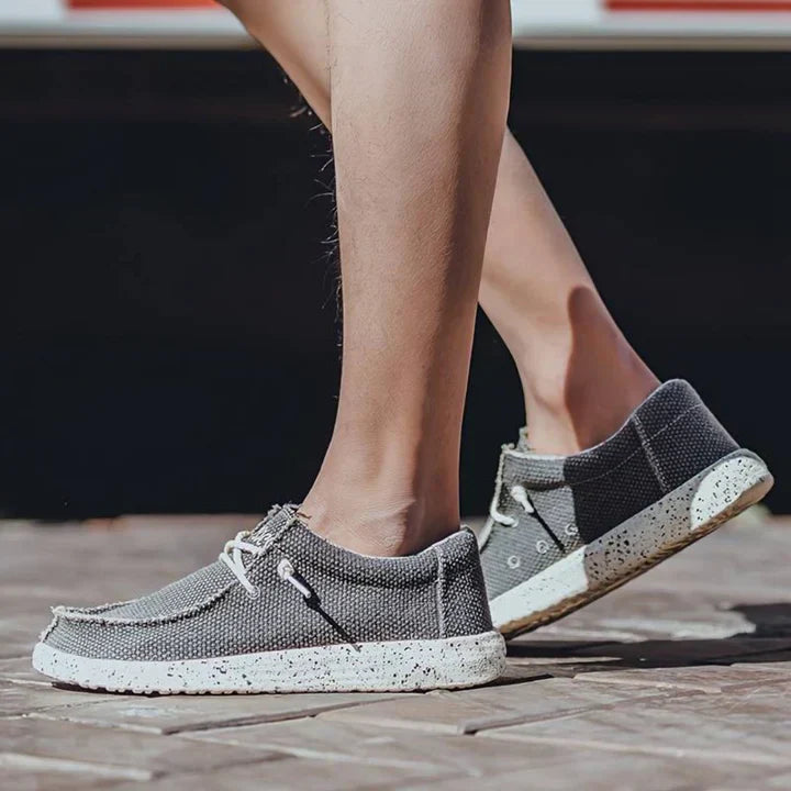 Raúl | Zapatos ligeros sin cordones con tejido de punto
