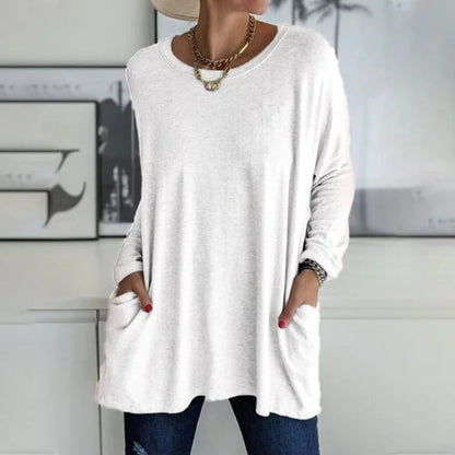 Aris | Blusa de Manga Larga con Ajuste Relajado para Mujer