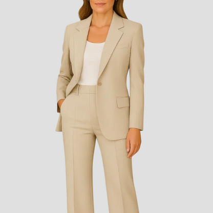 Celia | Conjunto para mujer con blazer y pantalón recto