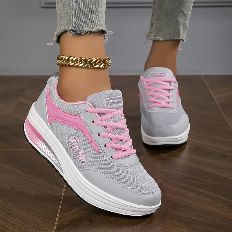 Veloria | Zapatillas para mujer con cordones y diseño cómodo con suela de apoyo